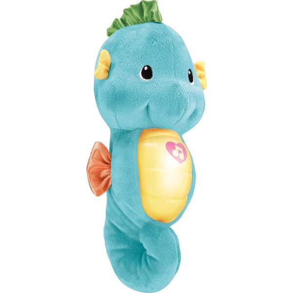 fisher price soothe & glow seahorse blue5