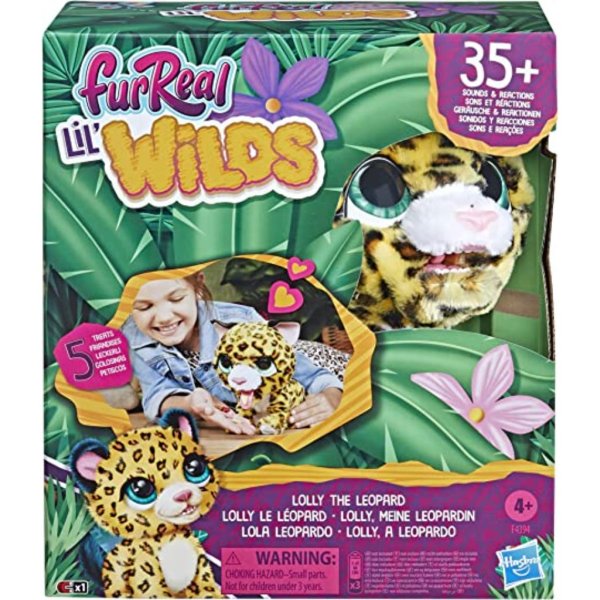 fur real leopard plush toy 1