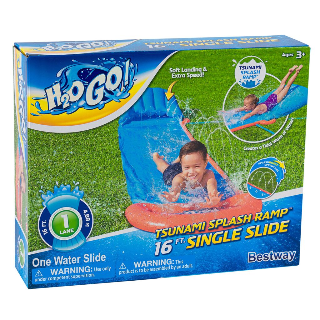 h20 go 16ft single slide