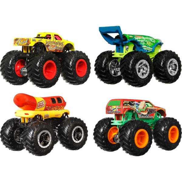 hot wheels monster trucks 4 pack2