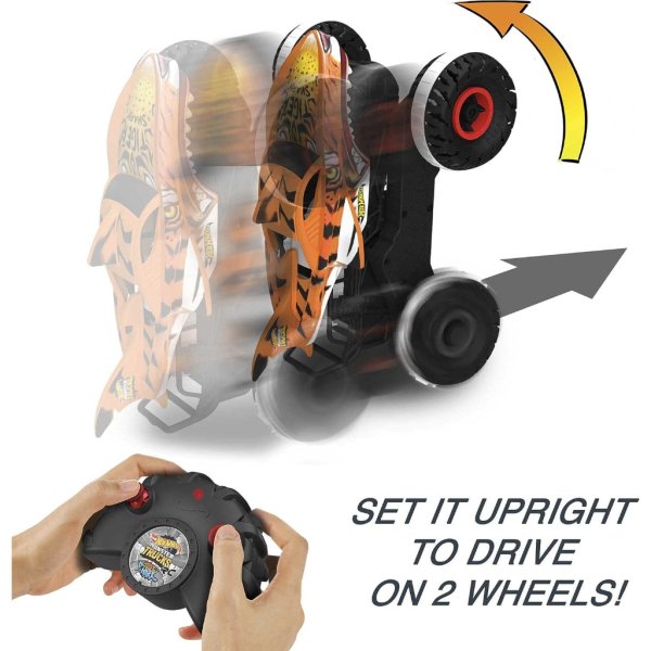 hot wheels unstoppable tiger shark rc1