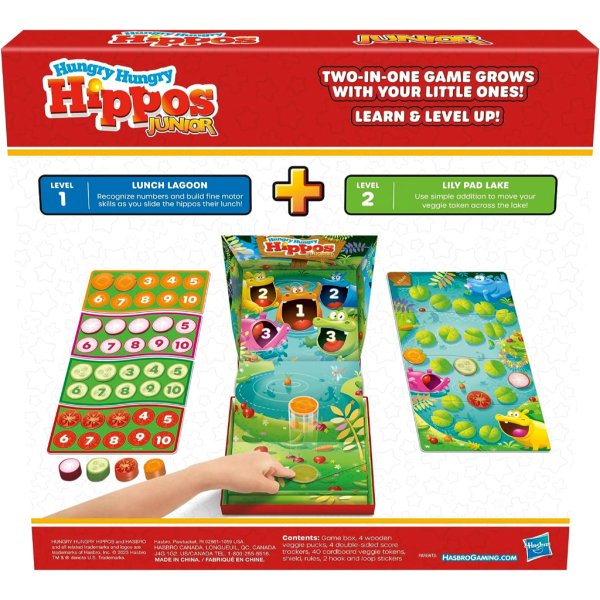 hungry hungry hippos junior board game2