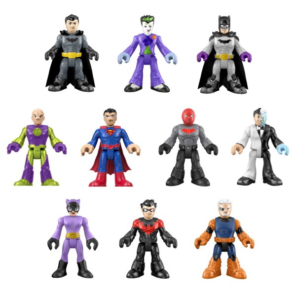 imaginext dc super friends ultimate hero villain match up