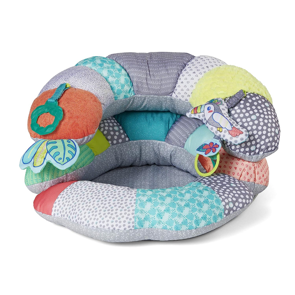 infantino 2 in 1 tummy time & seated support pillow