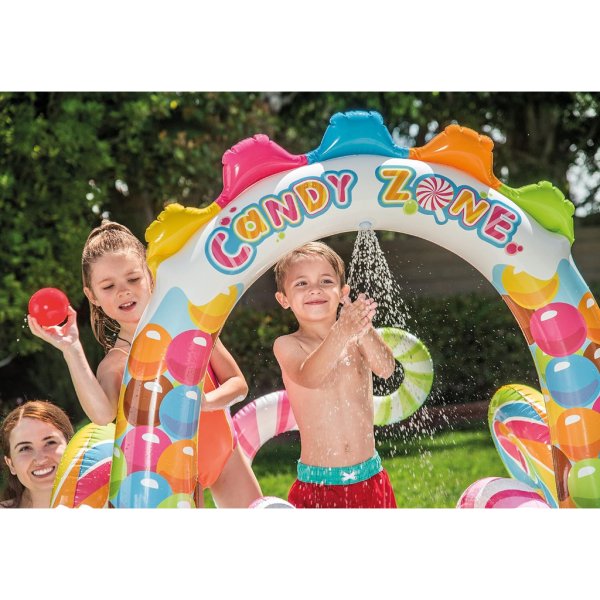 intex candy zone inflatable play center, 116 x 75 x 51 3