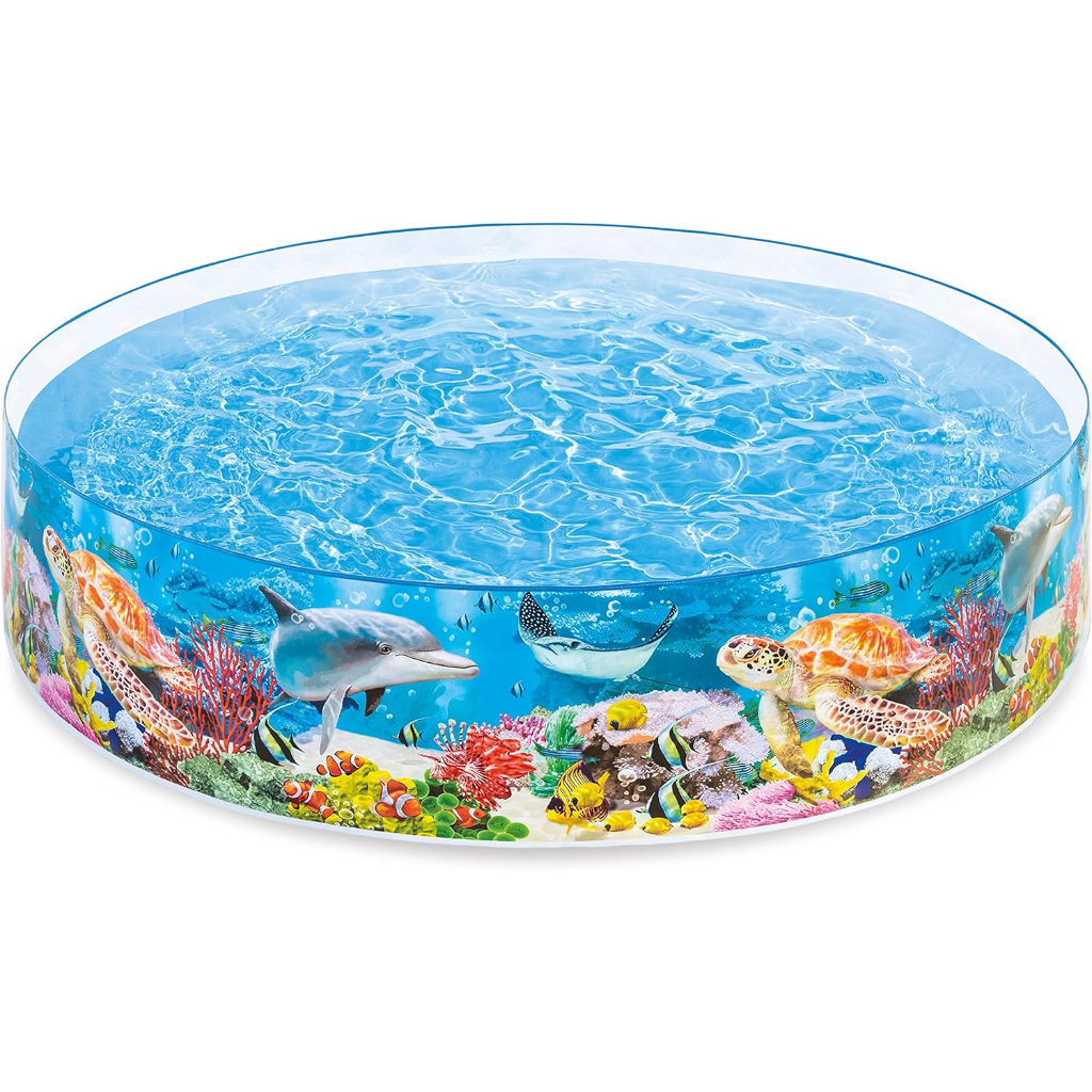 intex deep blue sea snapset pool(8x1'6)