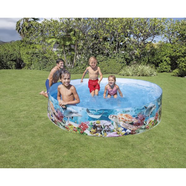 intex deep blue sea snapset pool(8x1'6) 1