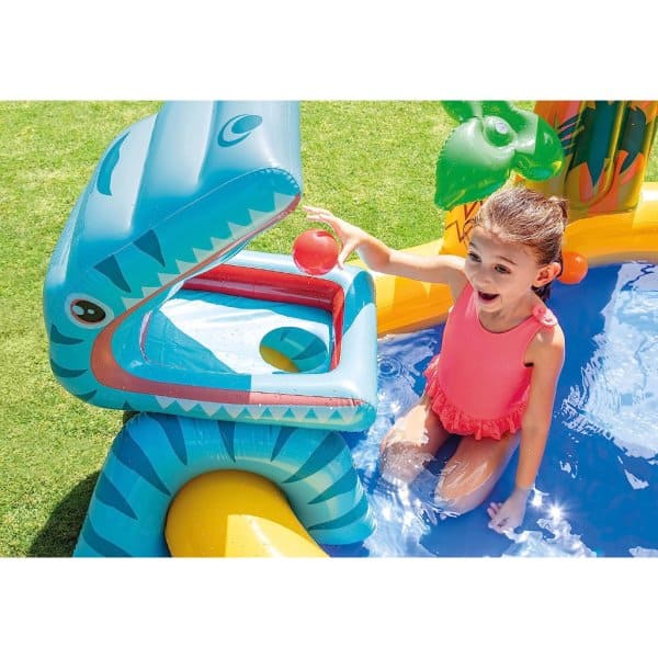 intex dinosaur play center 8'2 x 6'3 x 3'72