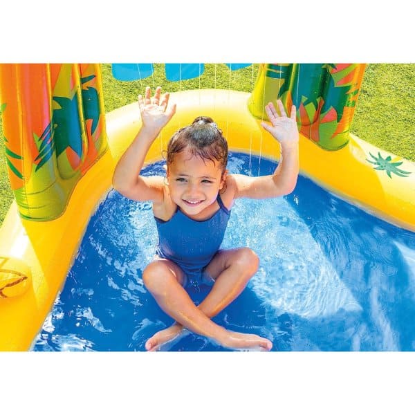 intex dinosaur play center 8'2 x 6'3 x 3'73