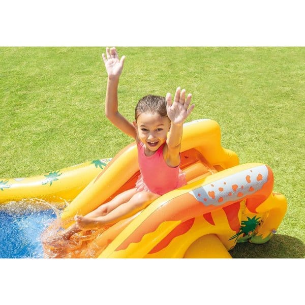 intex dinosaur play center 8'2 x 6'3 x 3'74