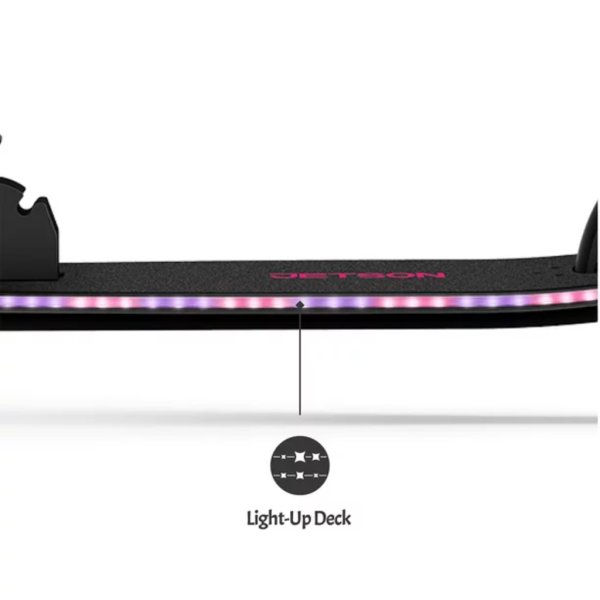 jetson helix 8 and older light up folding kids kick scooter, pink8