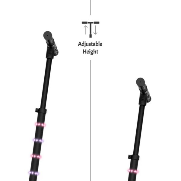 jetson helix light up folding kids kick scooter, pink2