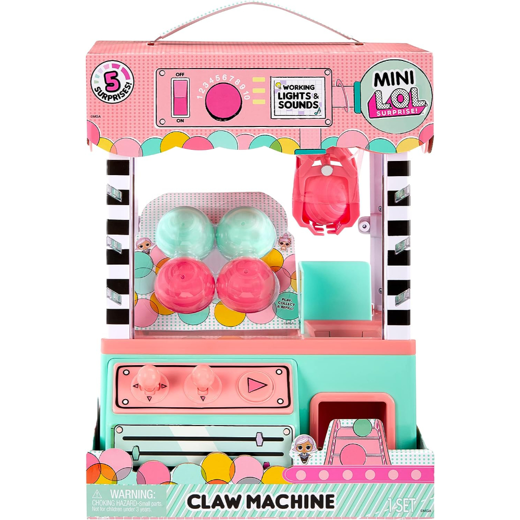 l.o.l. surprise! minis claw machine playset