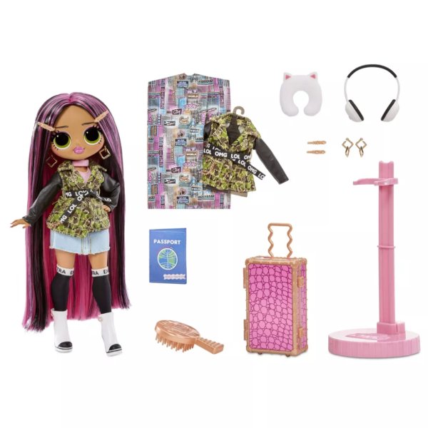 lol surprise omg world travel city babe fashion doll with 15 surprises3