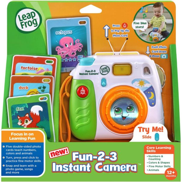leapfrog fun 2 3 instant camera educational pretend photo camera toy4