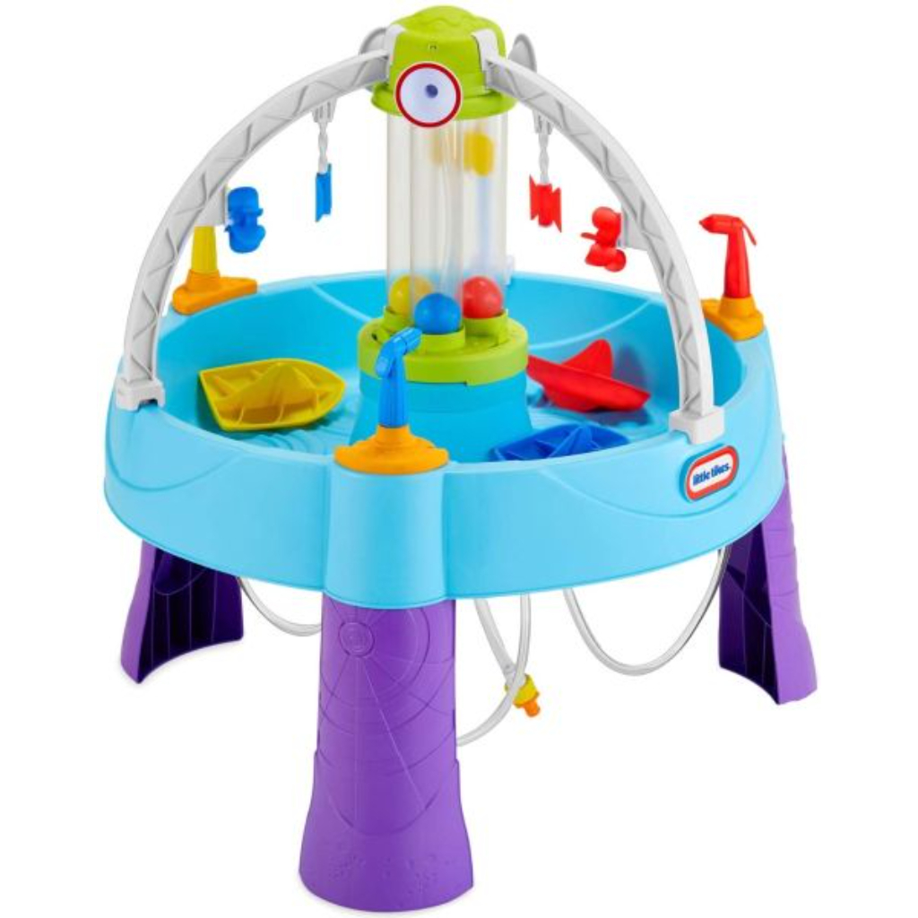 little tikes fun zone battle splash water table and game for kids