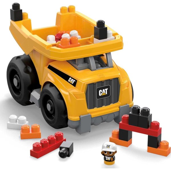 mega bloks cat fisher price toddler blocks building toy, large dump truck3