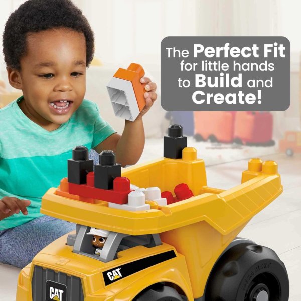 mega bloks cat fisher price toddler blocks building toy, large dump truck7
