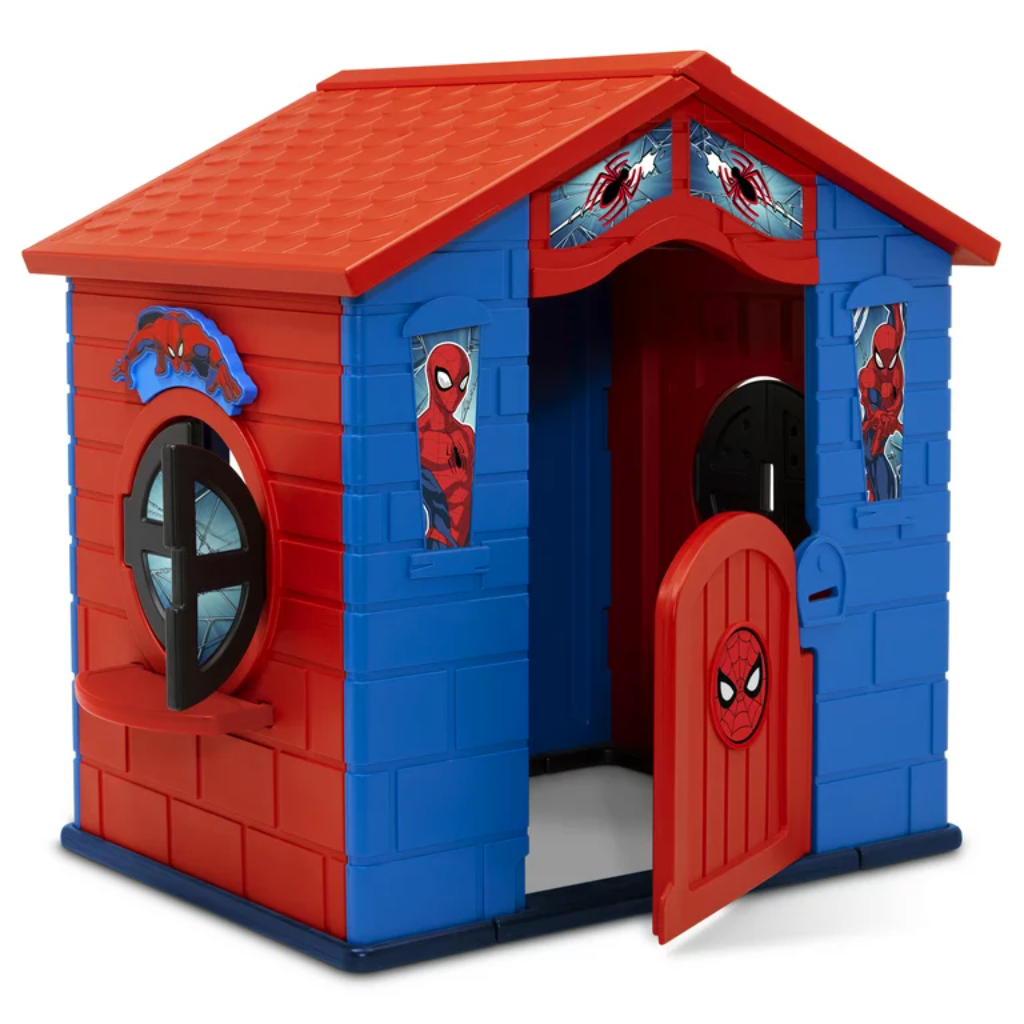 marvel spider man plastic indoor:outdoor playhouse3