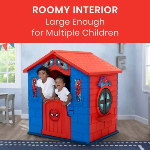 marvel spider man plastic indoor:outdoor playhouse5