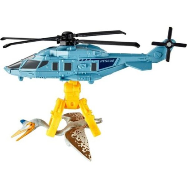 matchbox jurassic world dino transporter quetzal copter
