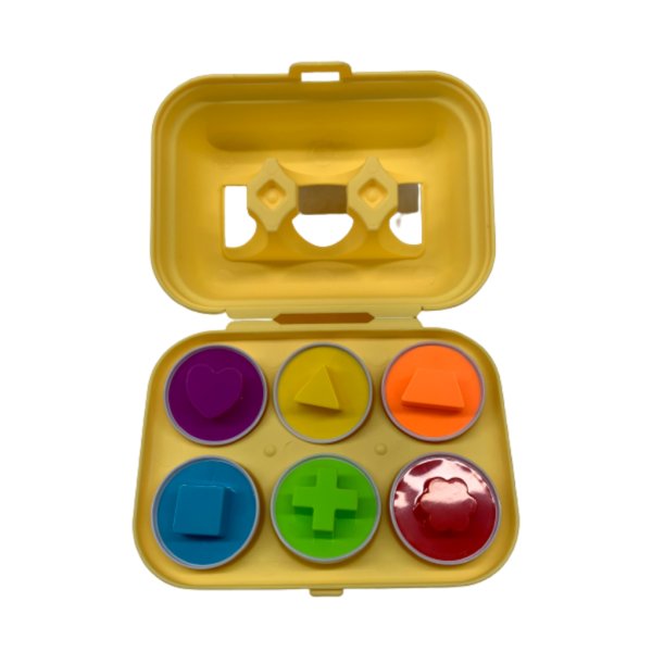 matching 6pcs shapes eggs1