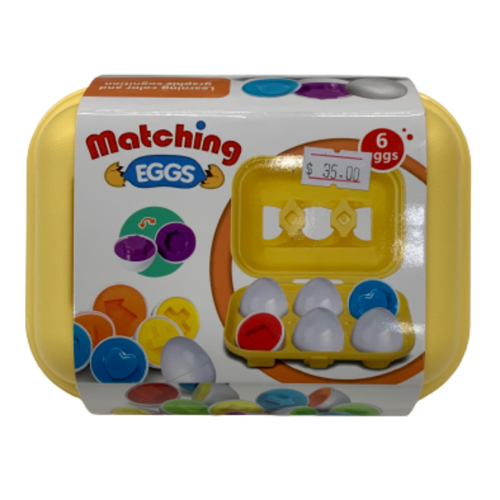 matching 6pcs shapes eggs2
