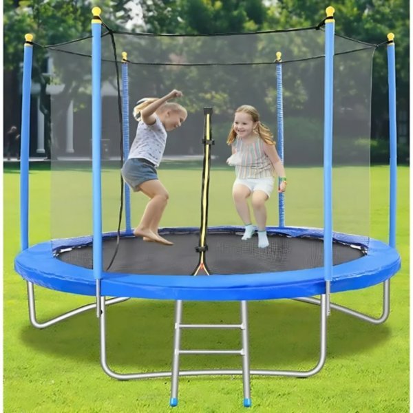maxkare 10ft trampoline for kids toddler6