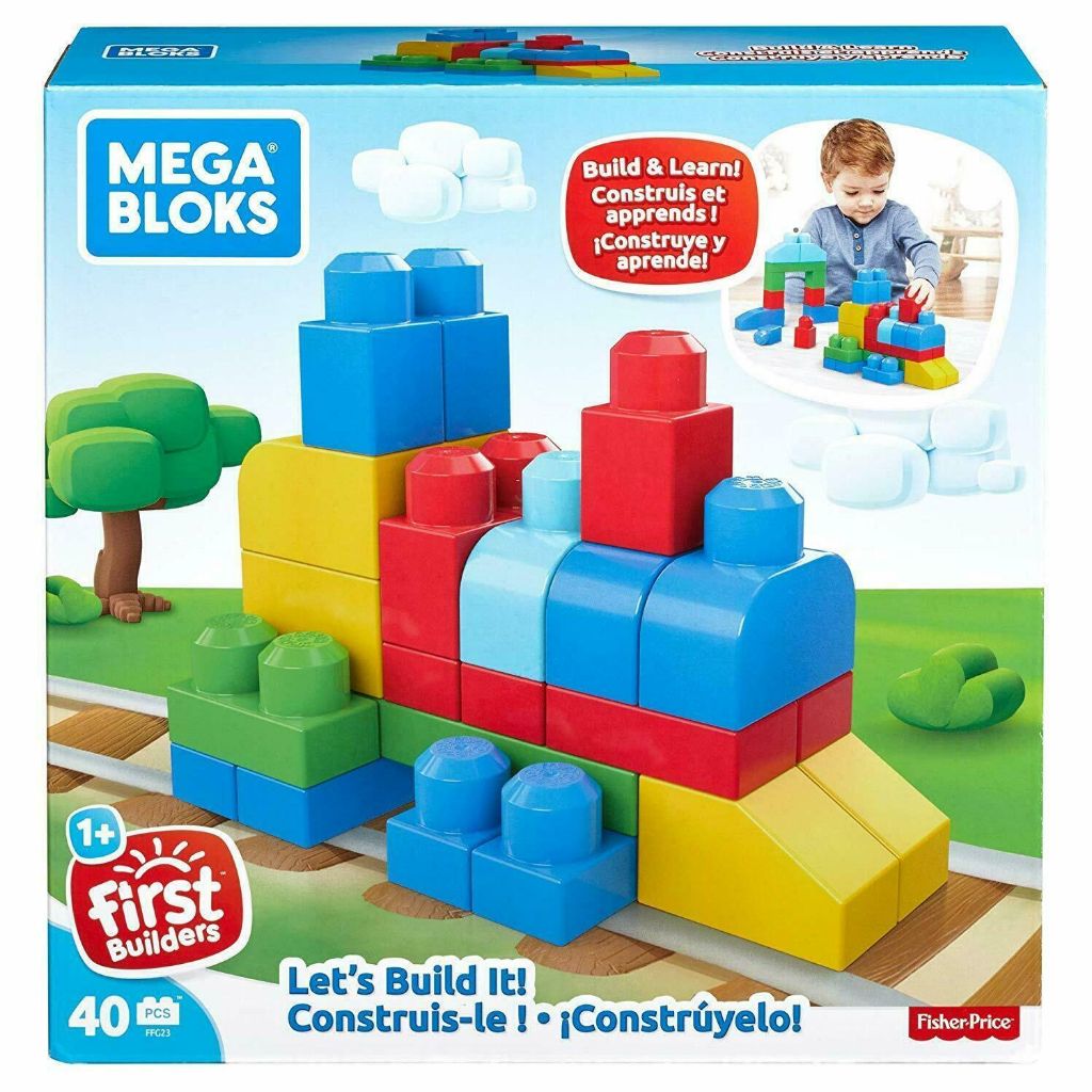 mega bloks let's build it!