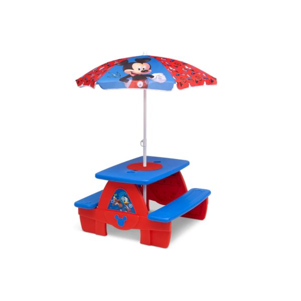 mickey mouse 4 seat activity picnic table3