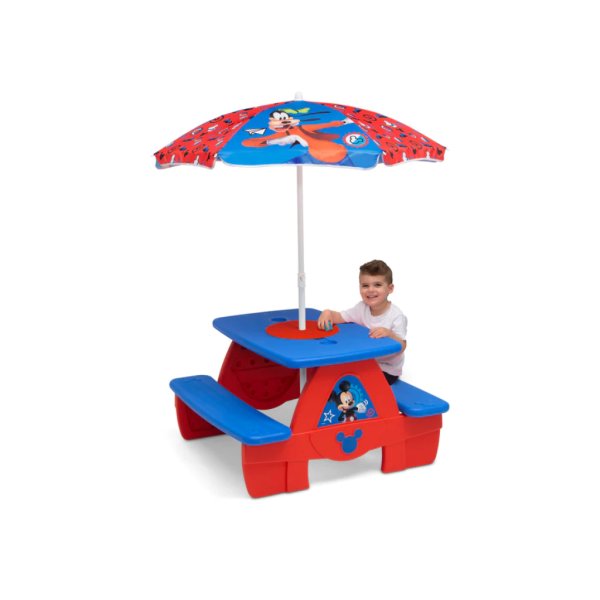 mickey mouse 4 seat activity picnic table5