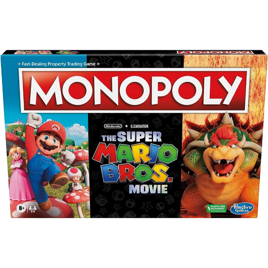 monopoly the super mario bros. movie edition board game