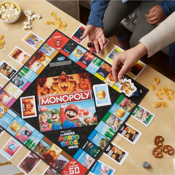 monopoly the super mario bros. movie edition board game4