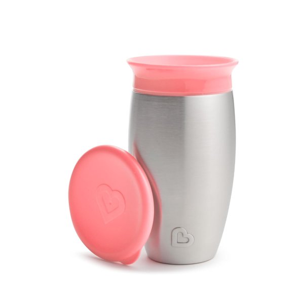 munchkin 10oz miracle® 360° stainless steel sippy cup (3)