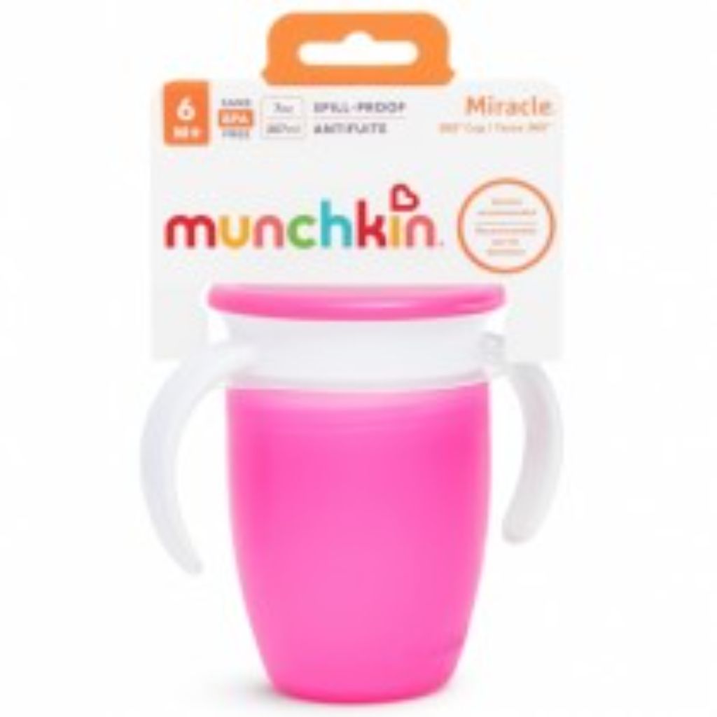 munchkin miracle spill proof cup