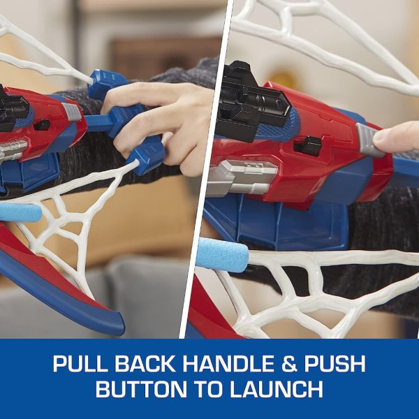 nerf spider man marvel web shots spiderbolt4