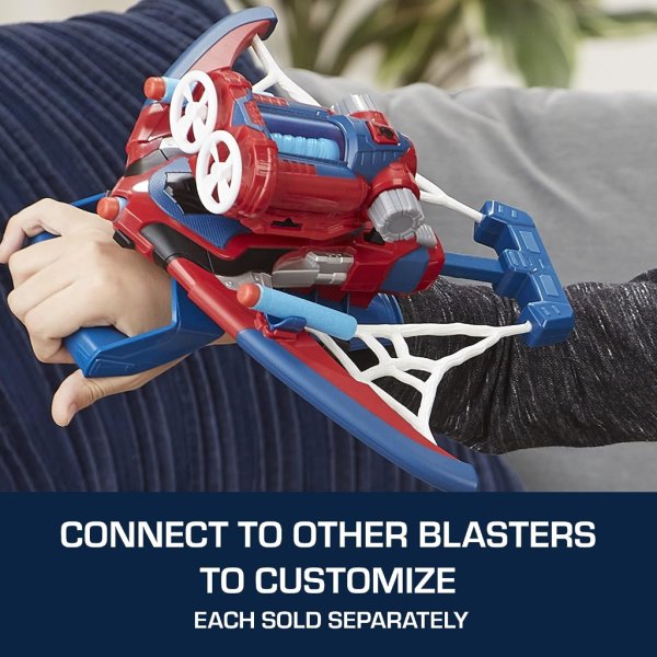 nerf spider man marvel web shots spiderbolt5
