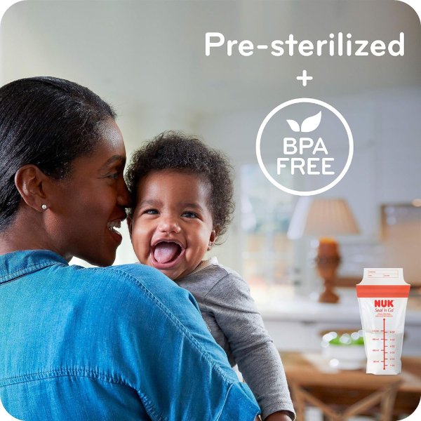 nuk simply natural seal n' go breast milk bags (100pc)2