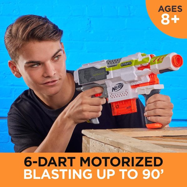 nerf stryfe modulus motorized barrel extension(6 dart clip)2