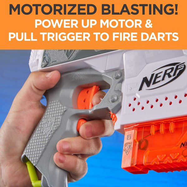 nerf stryfe modulus motorized barrel extension(6 dart clip)4