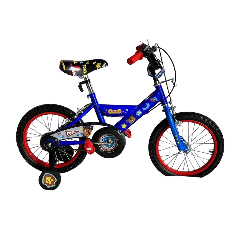 paw patrol chase bicycle 16 inch deluxe