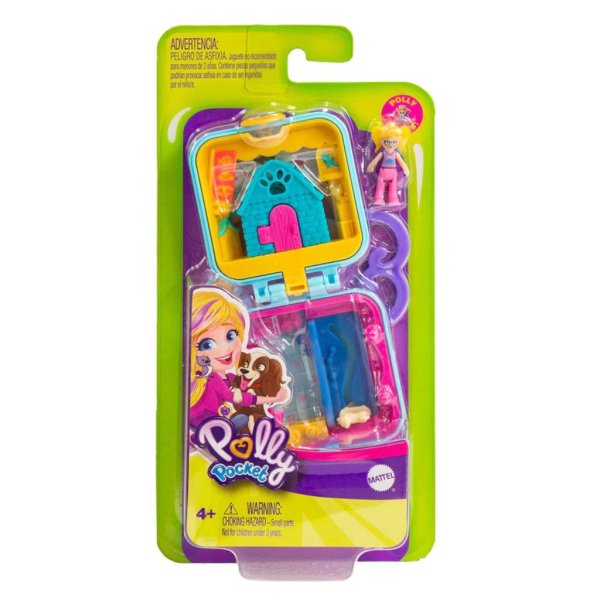 polly pocket doghouse tiny pocket places mini compact