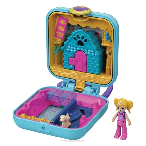 polly pocket doghouse tiny pocket places mini compact1