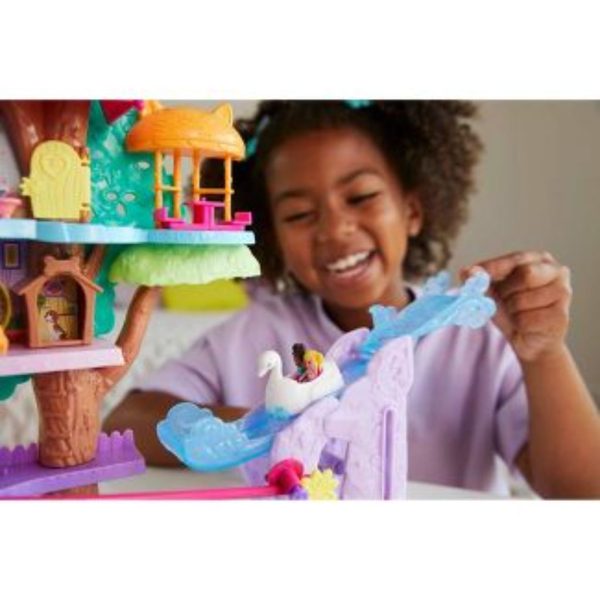 polly pocket pollyville pet adventure treehouse playset1