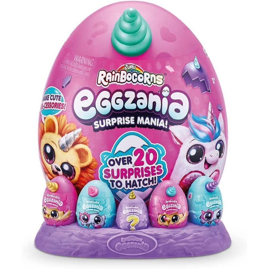 rainbocorns eggzania surprise mania series 1 by zuru