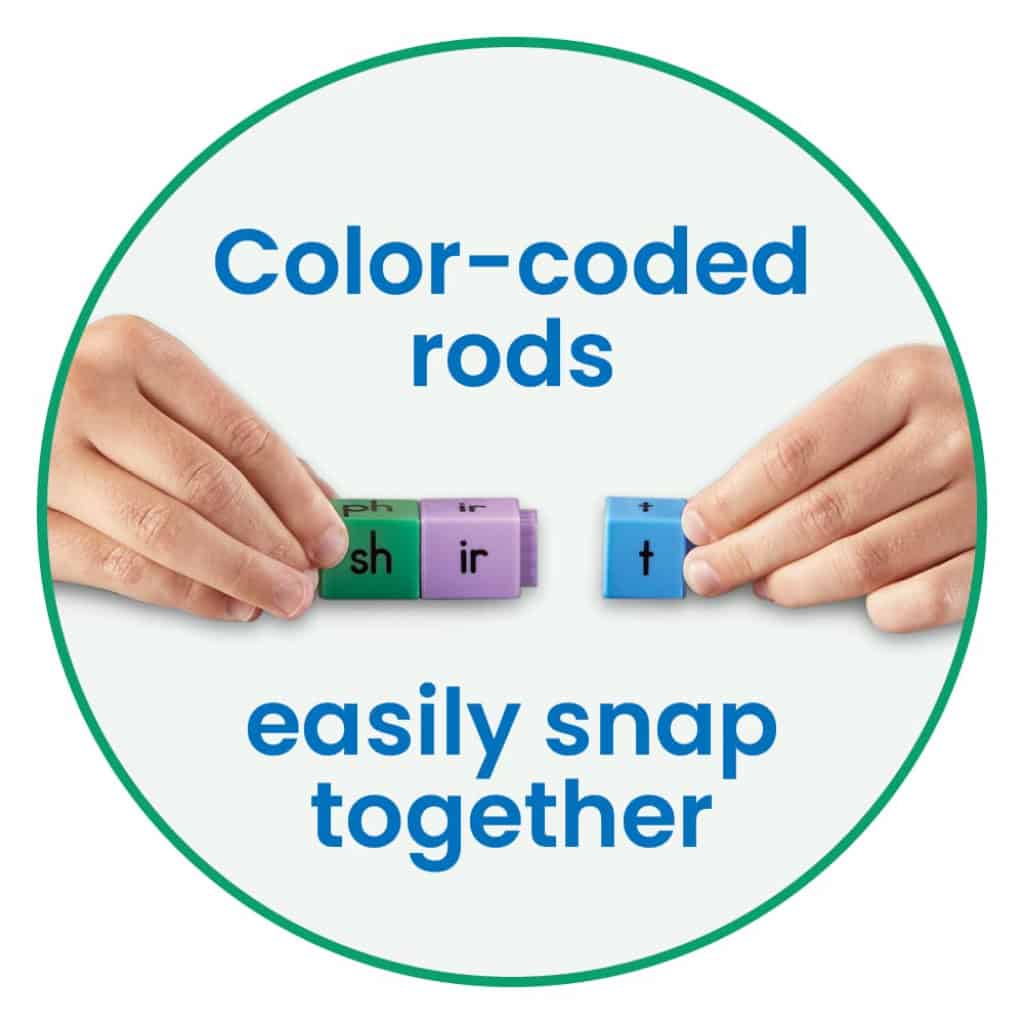 reading rods phonics word building set2 reading rods phonics word building set2
