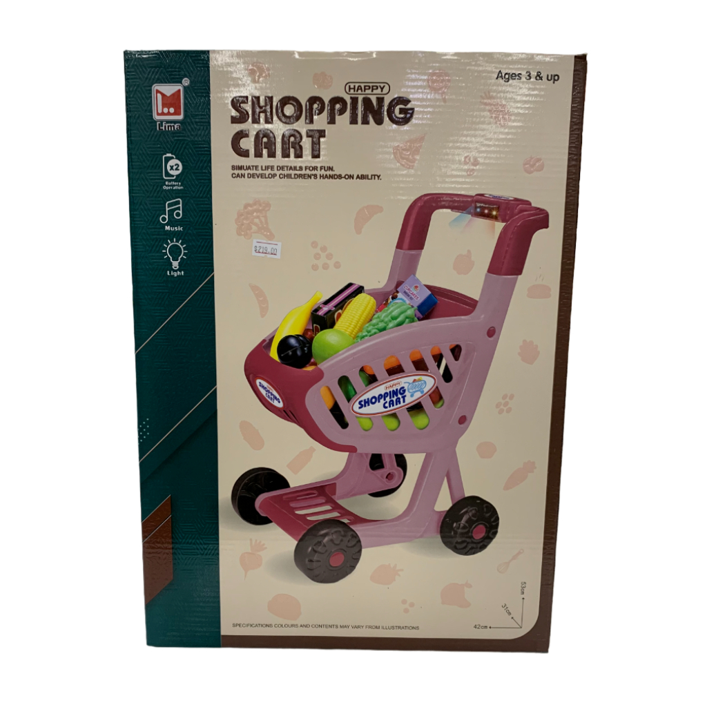 shopping cart w:vegetables & music1