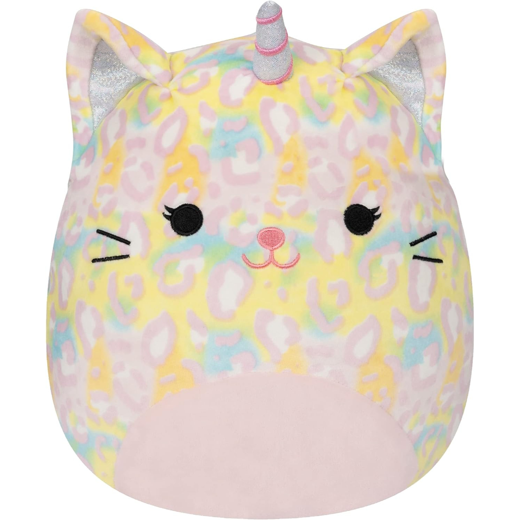 squishmallows original 12 inch soraya leopard print caticorn medium sized ultrasoft official jazwares plush