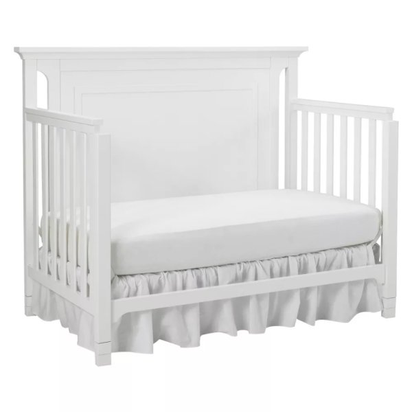 ti amo cuna convertible crib snow white 1