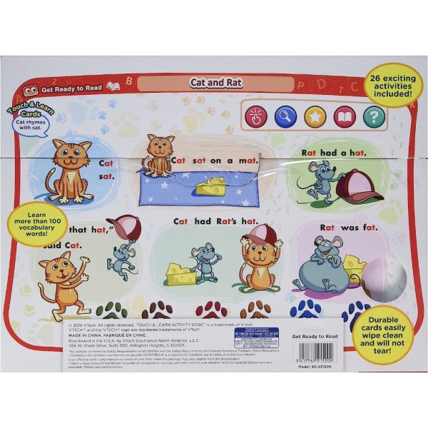 vtech activity desk 4 in 1 kindergarten expansion pack bundle for age 3 51